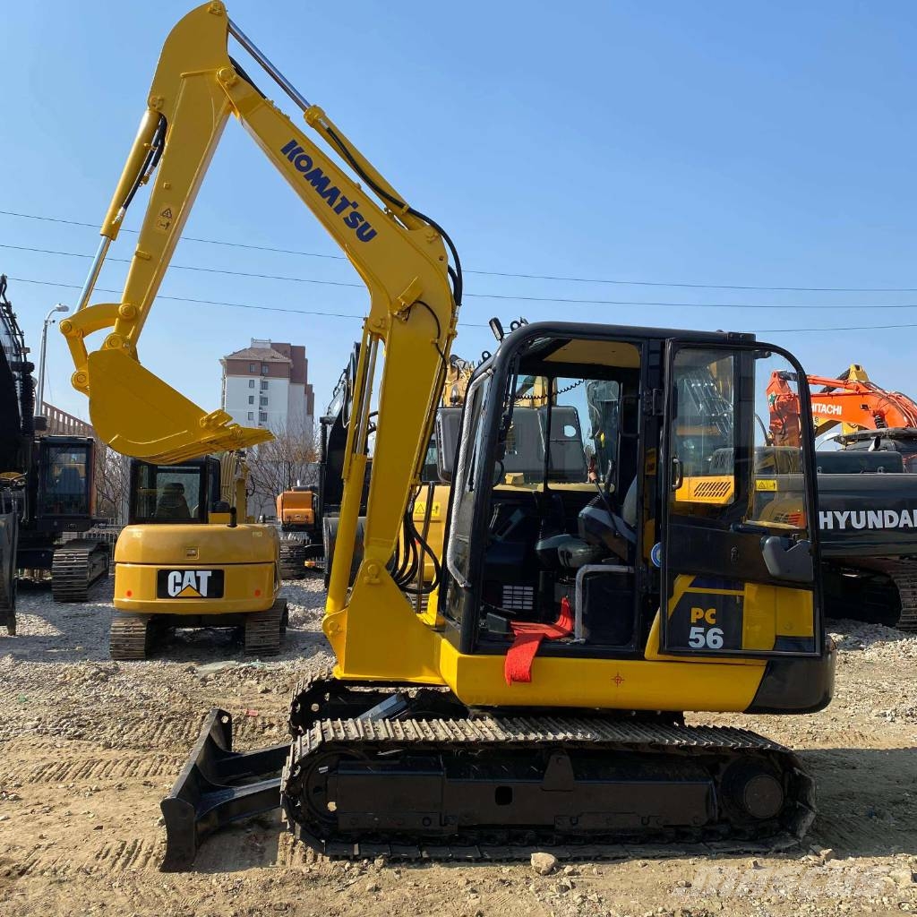Komatsu PC56 Lánctalpas kotrók