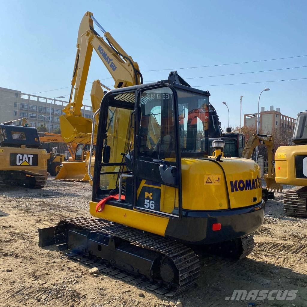 Komatsu PC56 Lánctalpas kotrók