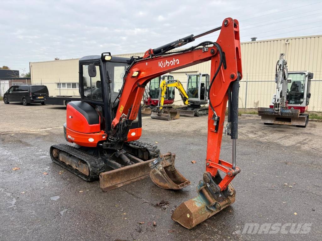 Kubota U 35-3 A 2 bakken Mini ekskavatori < 7 t