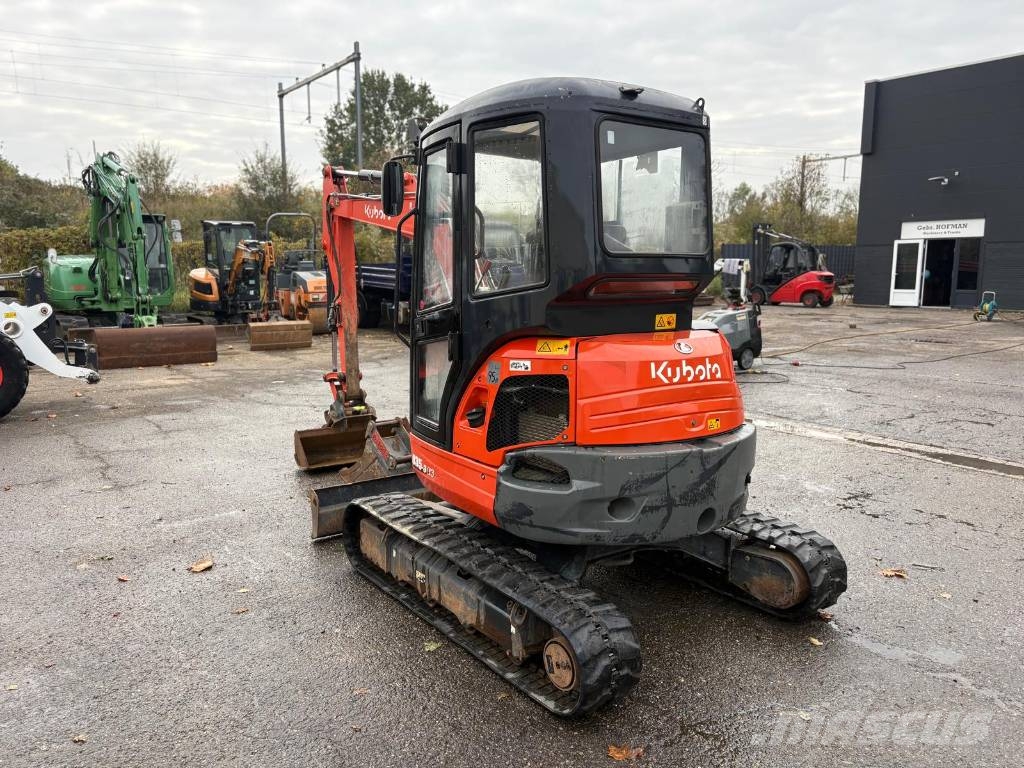 Kubota U 35-3 A 2 bakken Mini ekskavatori < 7 t