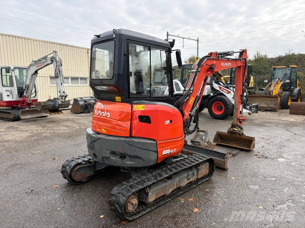 Kubota U 35-3 A 2 bakken Mini ekskavatori < 7 t