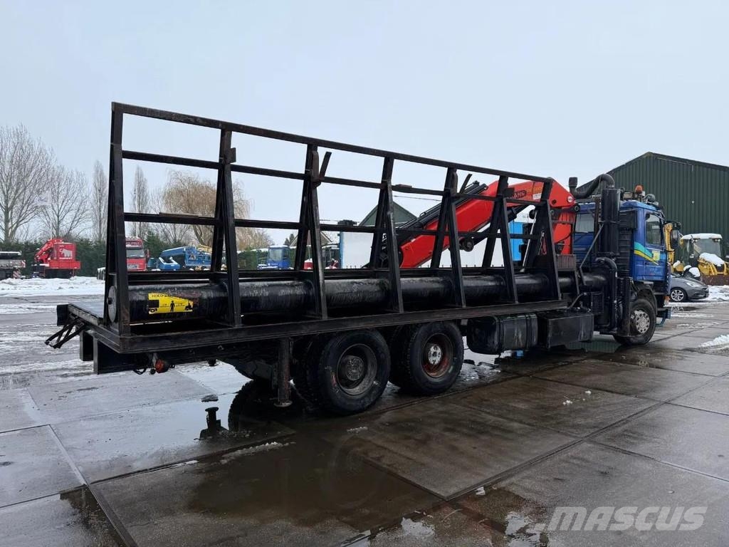 Scania P113-360 + PALFINGER PK 60002 + REMOTE CONTROL Camiones de cama baja