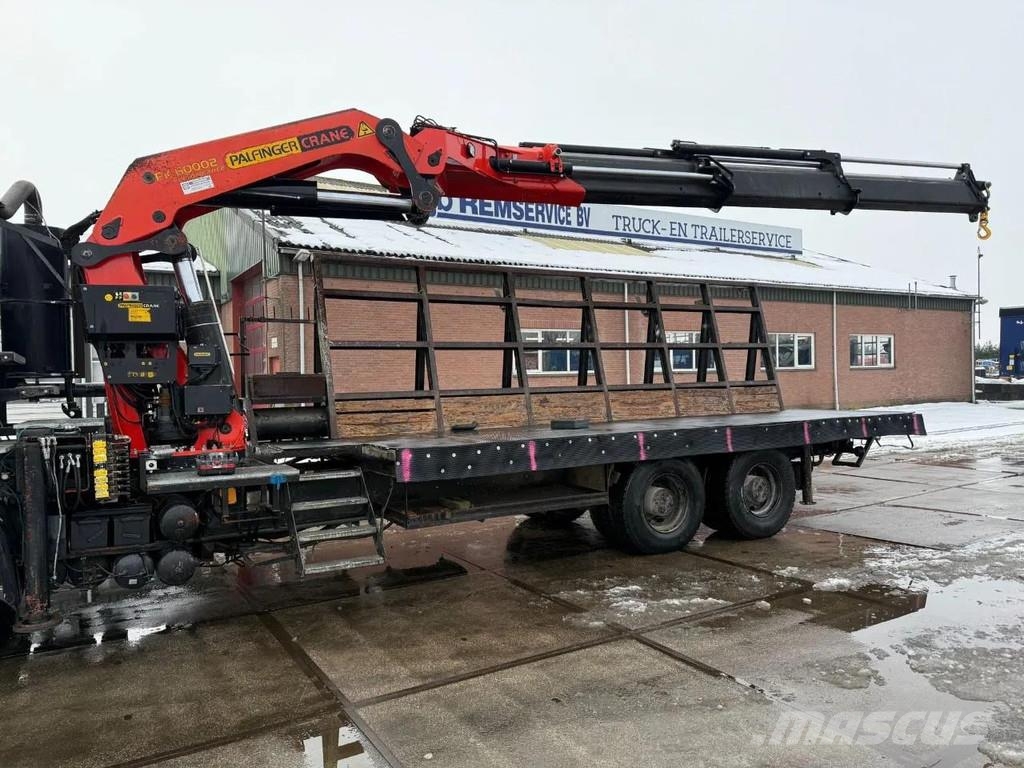 Scania P113-360 + PALFINGER PK 60002 + REMOTE CONTROL Camiones de cama baja