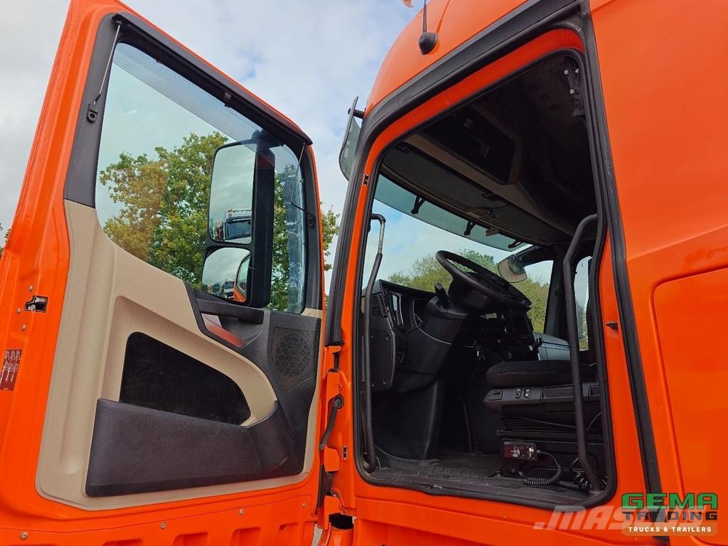 Mercedes-Benz Actros 2645 6x2 BigSpace Euro6A + Mersch FM180 Tra Autotransportere / Knæklad