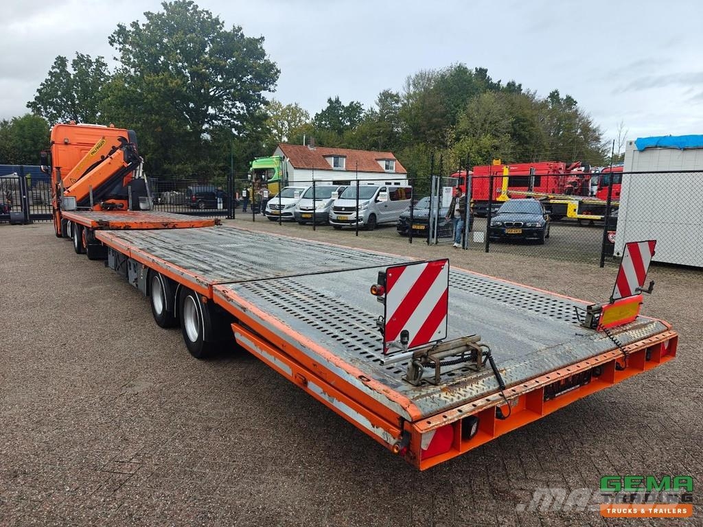 Mercedes-Benz Actros 2645 6x2 BigSpace Euro6A + Mersch FM180 Tra Autotransportere / Knæklad