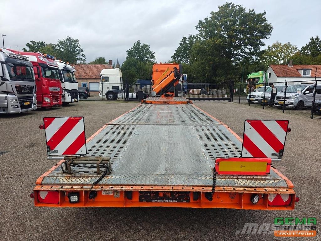 Mercedes-Benz Actros 2645 6x2 BigSpace Euro6A + Mersch FM180 Tra Autotransportere / Knæklad