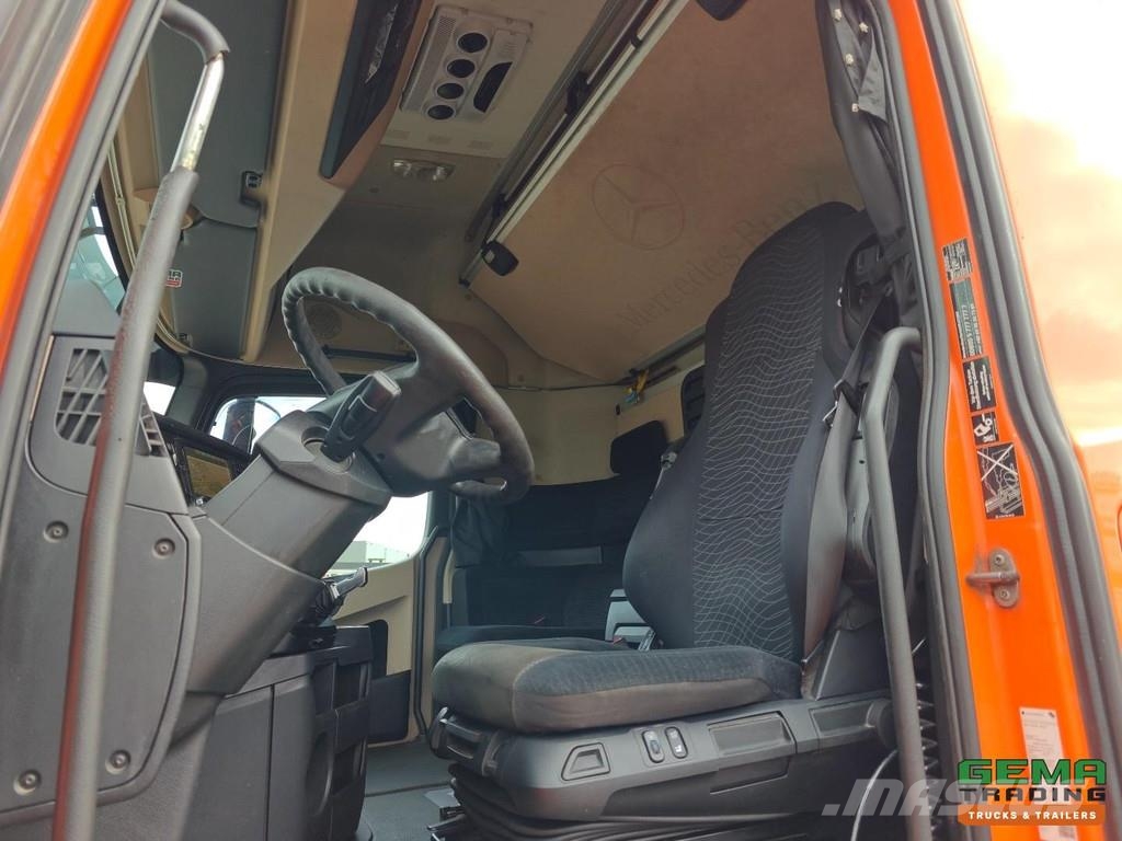 Mercedes-Benz Actros 2645 6x2 BigSpace Euro6A + Mersch FM180 Tra Autotransportere / Knæklad
