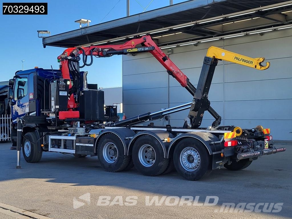 Renault C 480 8X4 8x4 Palfinger Q170Z95TR Kran Crane 20 to 吊鉤式起重車