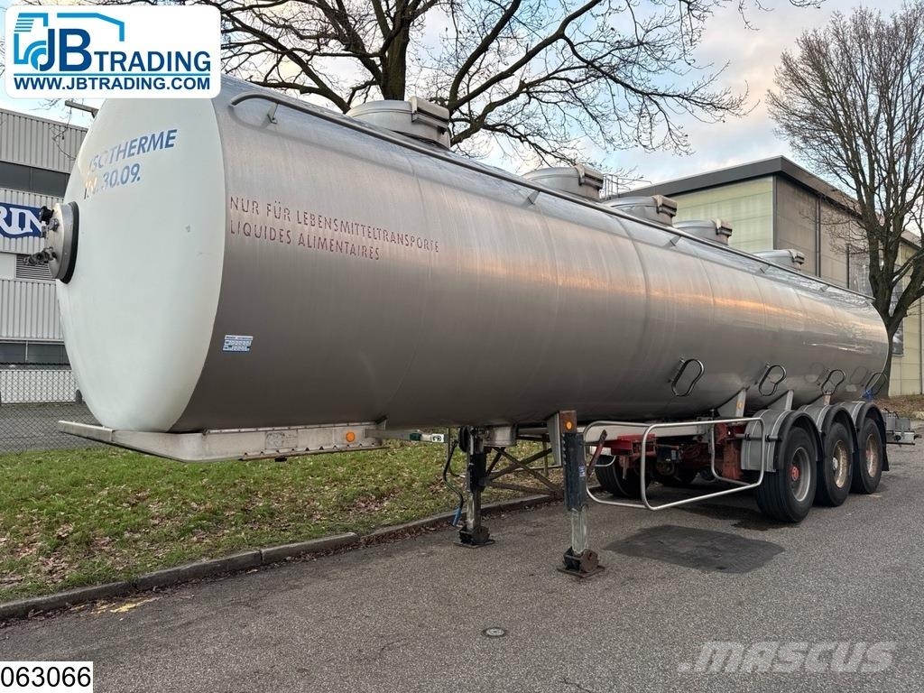 Maisonneuve Food 32.700 liter, 5 comp Tanker semi-trailers