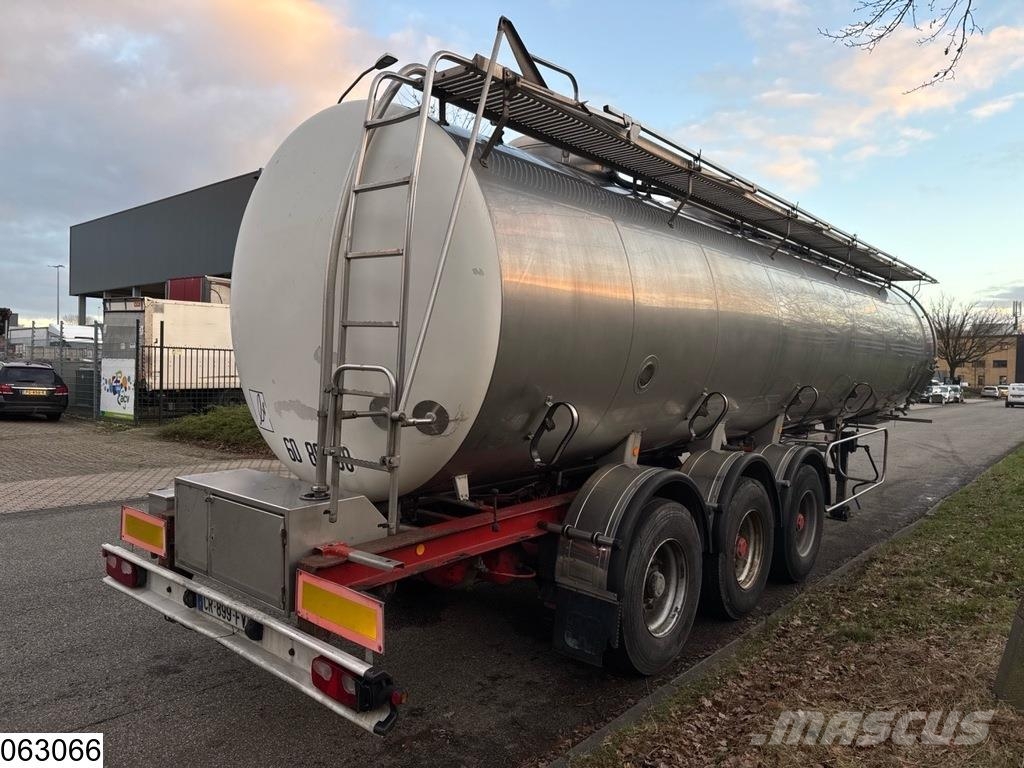 Maisonneuve Food 32.700 liter, 5 comp Tanker semi-trailers