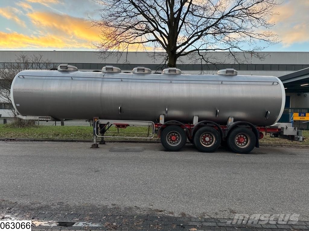 Maisonneuve Food 32.700 liter, 5 comp Tanker semi-trailers