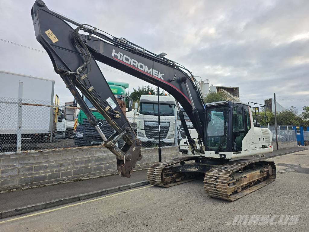 Hidromek HMK 220 LC Crawler excavators