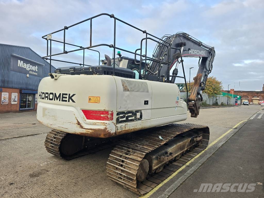 Hidromek HMK 220 LC Crawler excavators