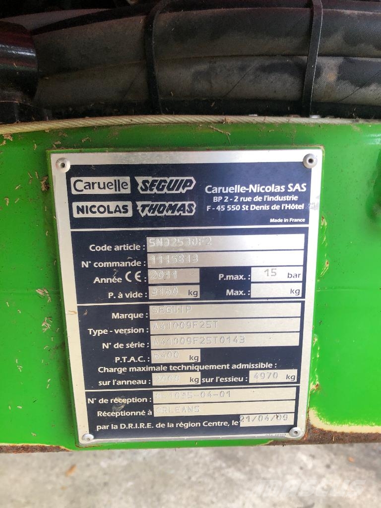 Seguip SVX 250 S Hinattavat ruiskut