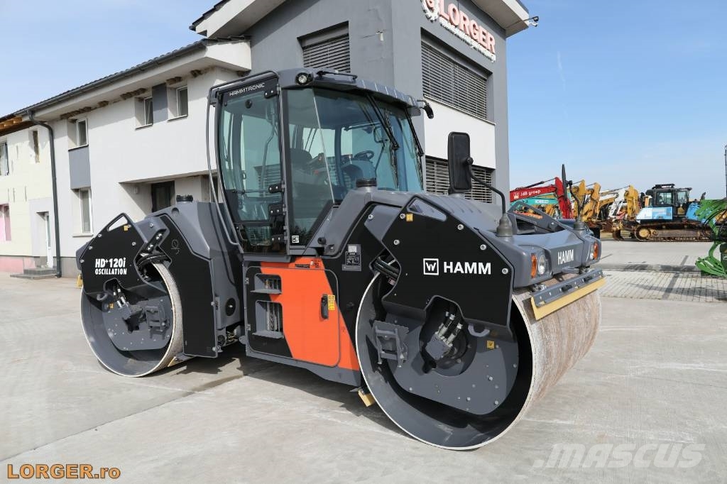 Hamm HD 120 VO - Only for RENT Οδοστρωτήρες διπλού κυλίνδρου