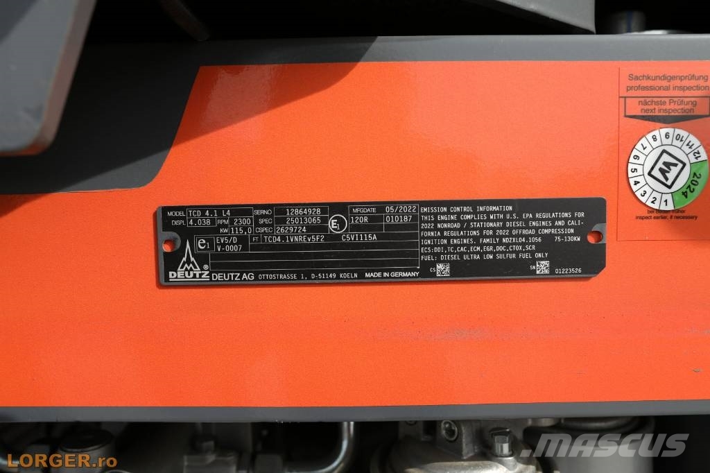 Hamm HD 120 VO - Only for RENT Οδοστρωτήρες διπλού κυλίνδρου