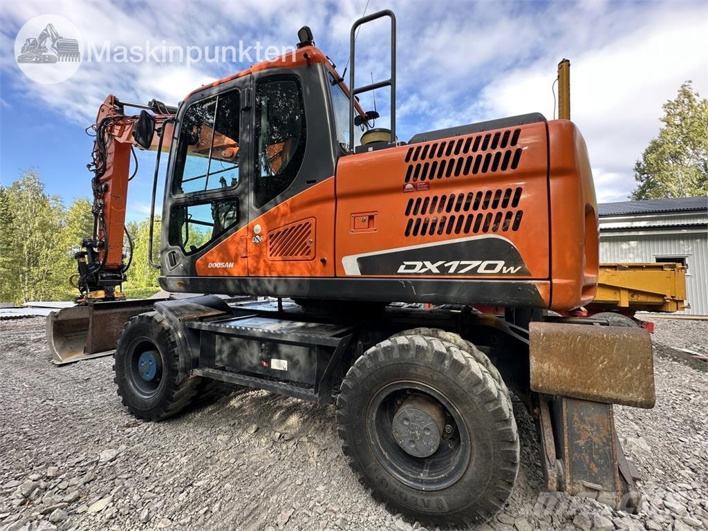 Doosan DX170W-5 Hjulgravere