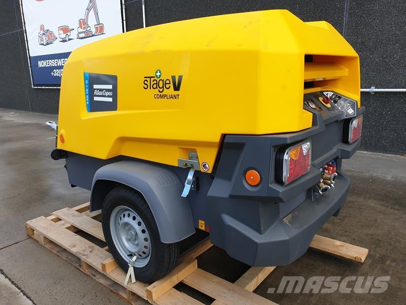 Atlas Copco XAS 58-7 G 6 WHEELS N.B. Kompressoren
