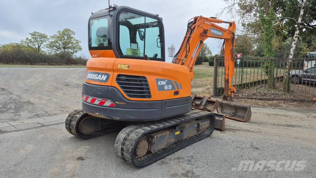 Doosan DX 63-3 Mini pelle < 7t