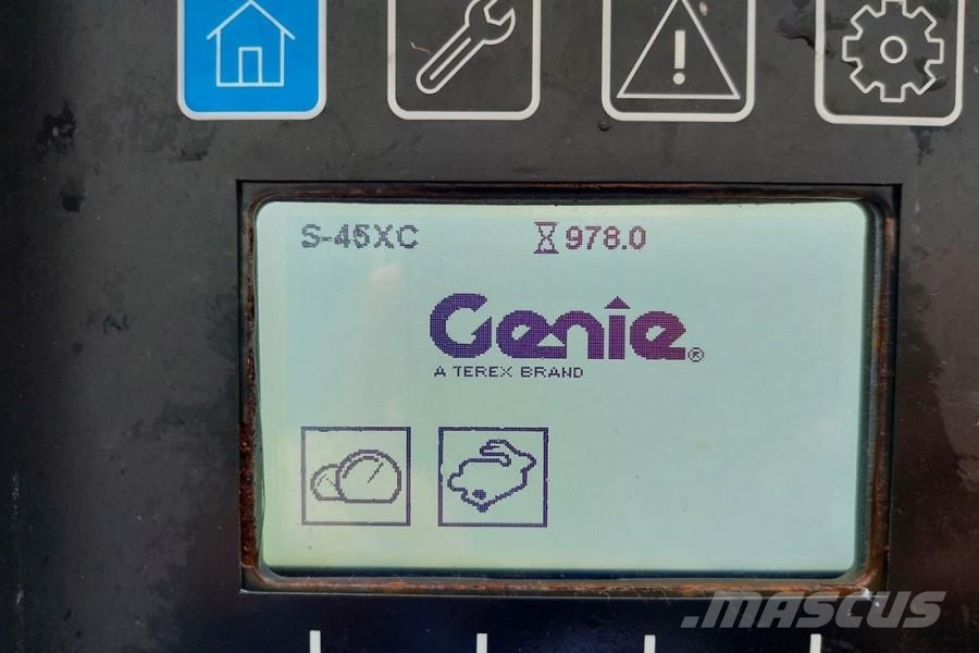 Genie S45XC Valid inspection, *Guarantee! 15.5m Working Telescoophoogwerkers