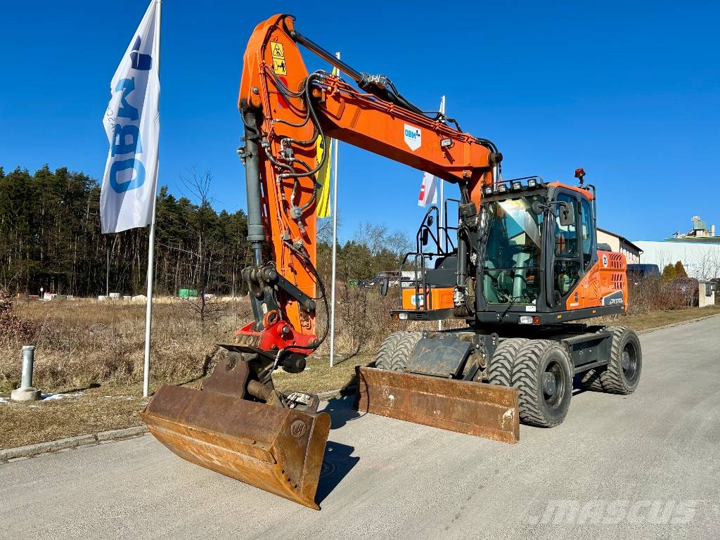 Doosan DX 170 W - 5 Pelle sur pneus