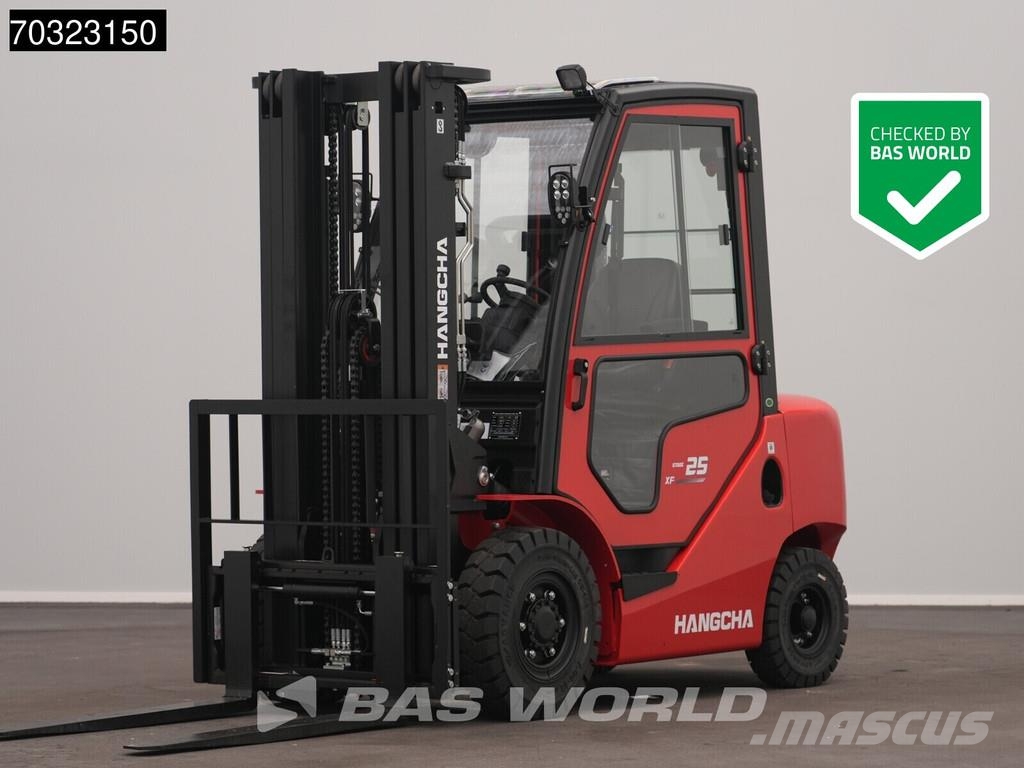 Hangcha CPCD25 FACTORY WARRANTY – KUBOTA ENGINE - CE Camiones diesel