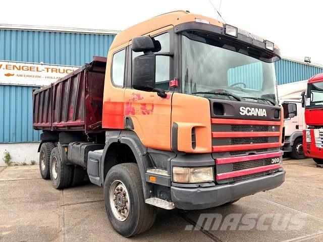 Scania P124-360 C 6x6 FULL STEEL 3-WAY KIPPER (12 GEARS M Kipper