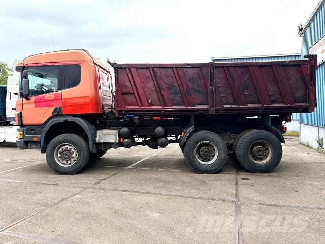 Scania P124-360 C 6x6 FULL STEEL 3-WAY KIPPER (12 GEARS M Kipper