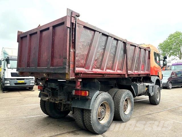 Scania P124-360 C 6x6 FULL STEEL 3-WAY KIPPER (12 GEARS M Kipper