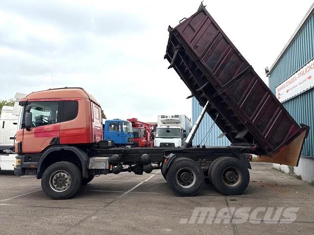 Scania P124-360 C 6x6 FULL STEEL 3-WAY KIPPER (12 GEARS M Kipper