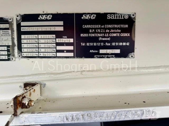 Samro ST39MH / Voll Alu / 65m³ Savivartės puspriekabės