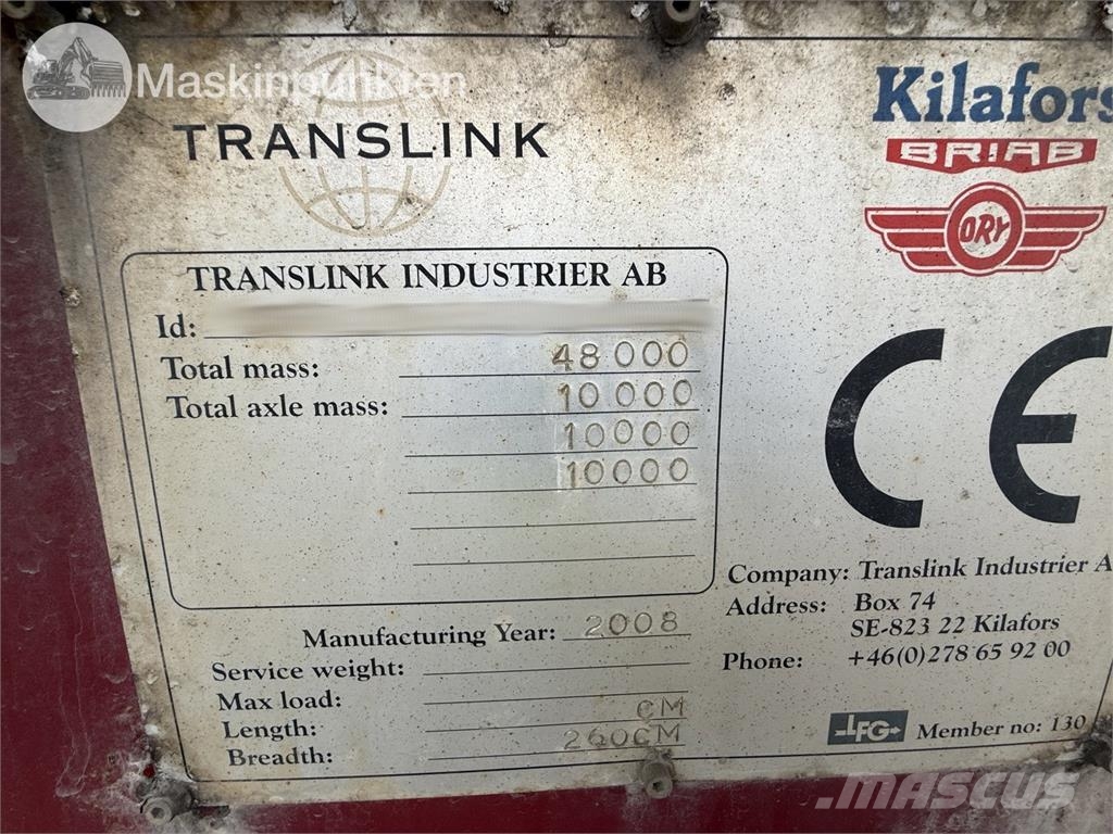 Kilafors TRBM3CTB3-48-95 Damperli çekiciler