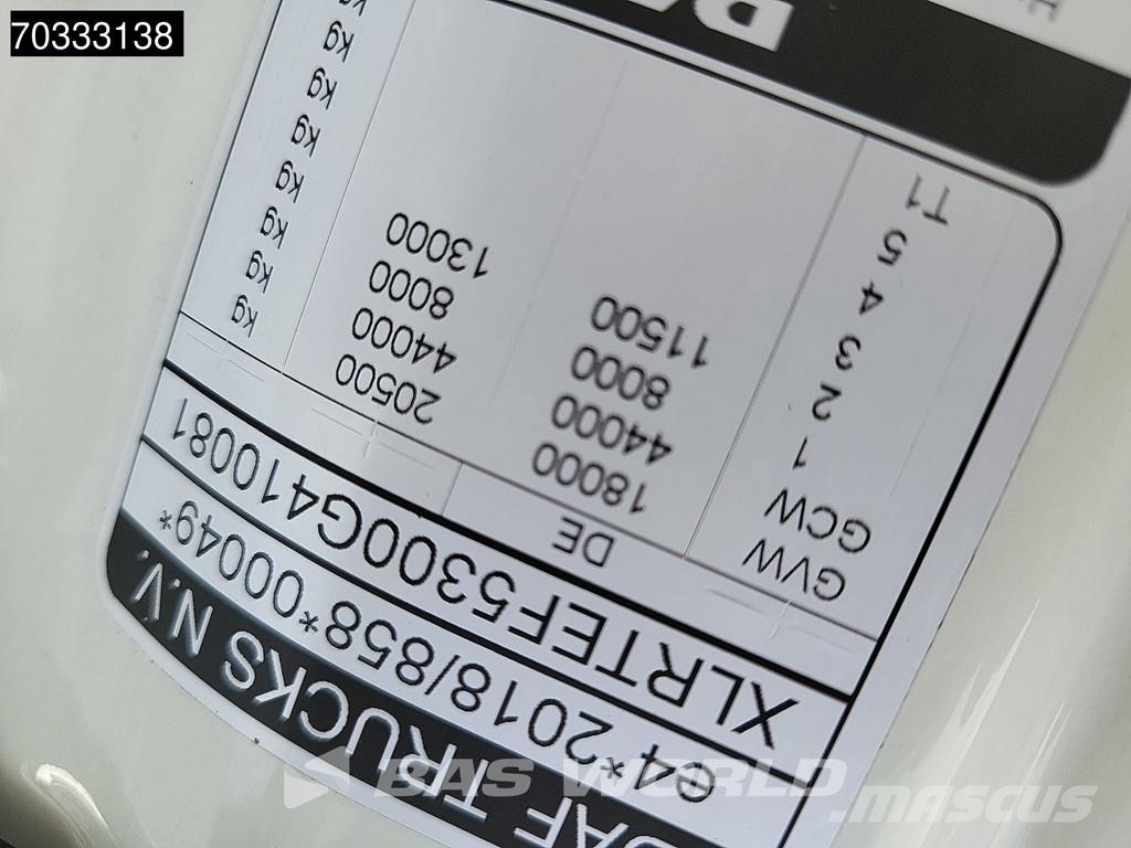 DAF XG 480 4X2 Retarder ACC 트랙터 유닛