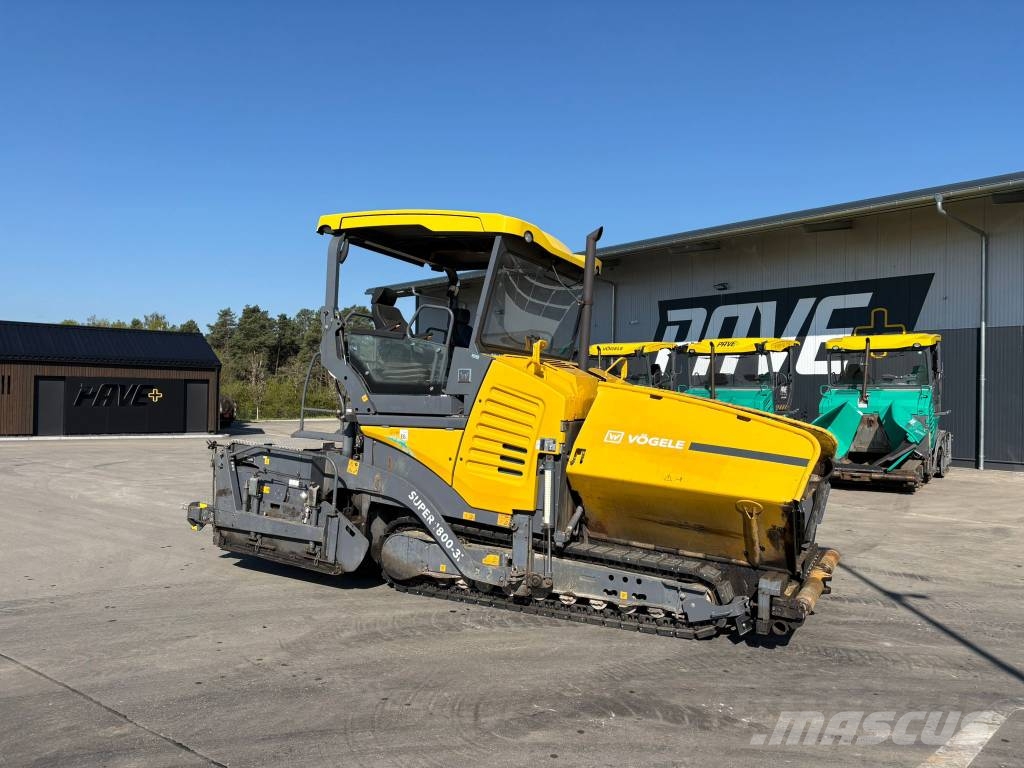 Vögele SUPER 1800-3i / AB 600 Asfaltadoras