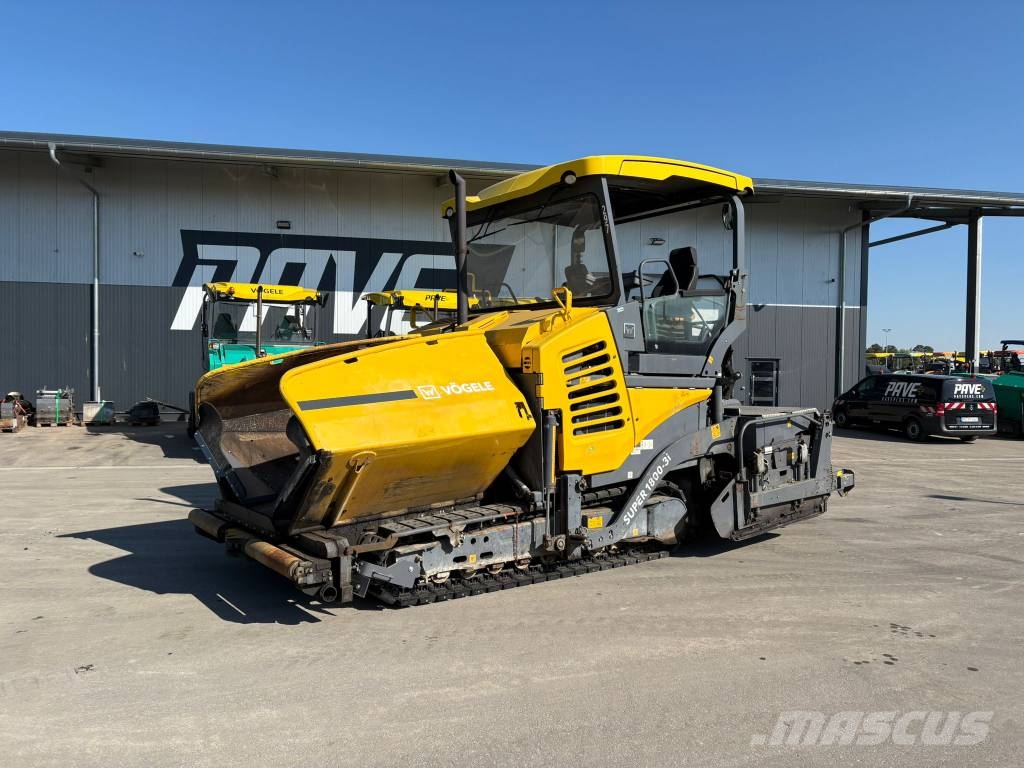 Vögele SUPER 1800-3i / AB 600 Asfaltadoras