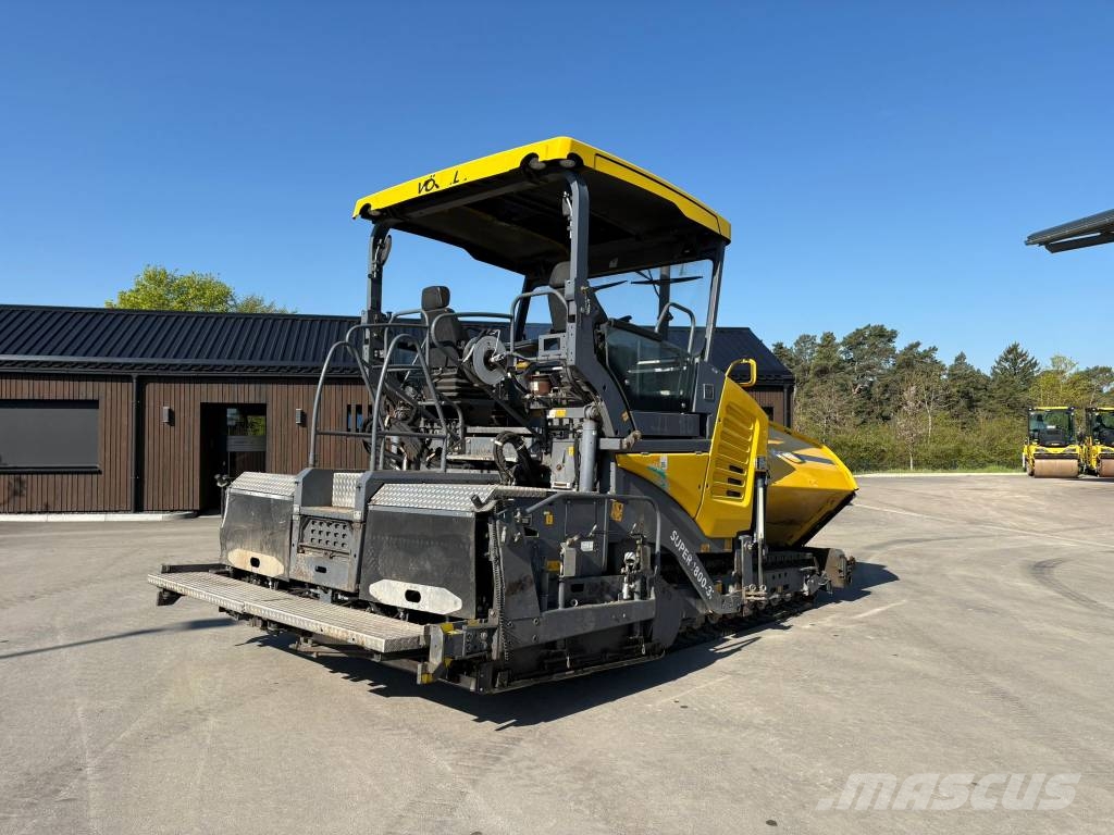 Vögele SUPER 1800-3i / AB 600 Asfaltadoras