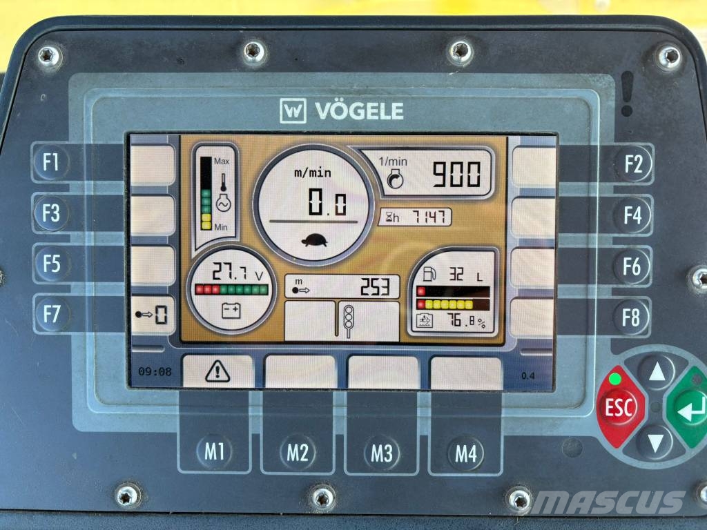Vögele SUPER 1800-3i / AB 600 Asfaltadoras