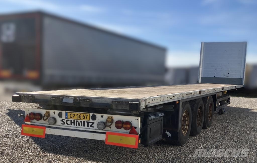 Schmitz Cargobull Trailer Flat Platform Straight Tents treileri