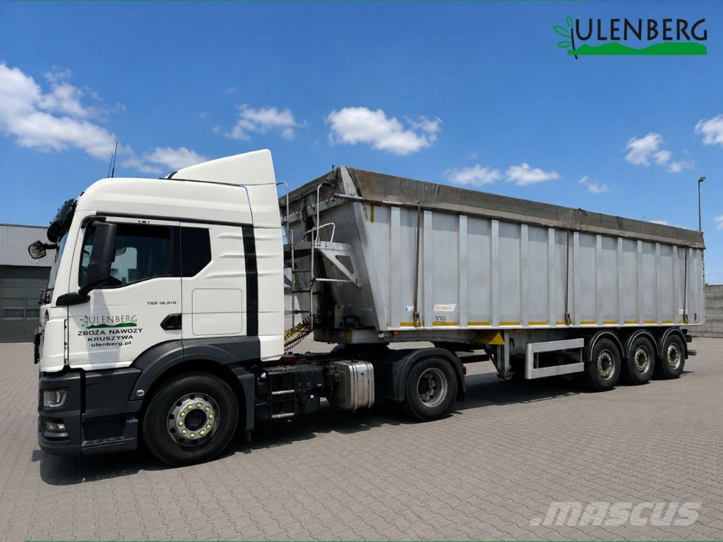 Naczepa wywrotka-zbożówka Benalu LANDLINER 47m3 Tipper semi-trailers