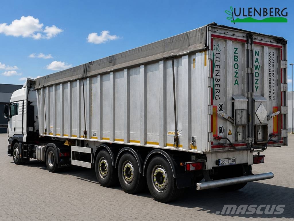 Naczepa wywrotka-zbożówka Benalu LANDLINER 47m3 Tipper semi-trailers