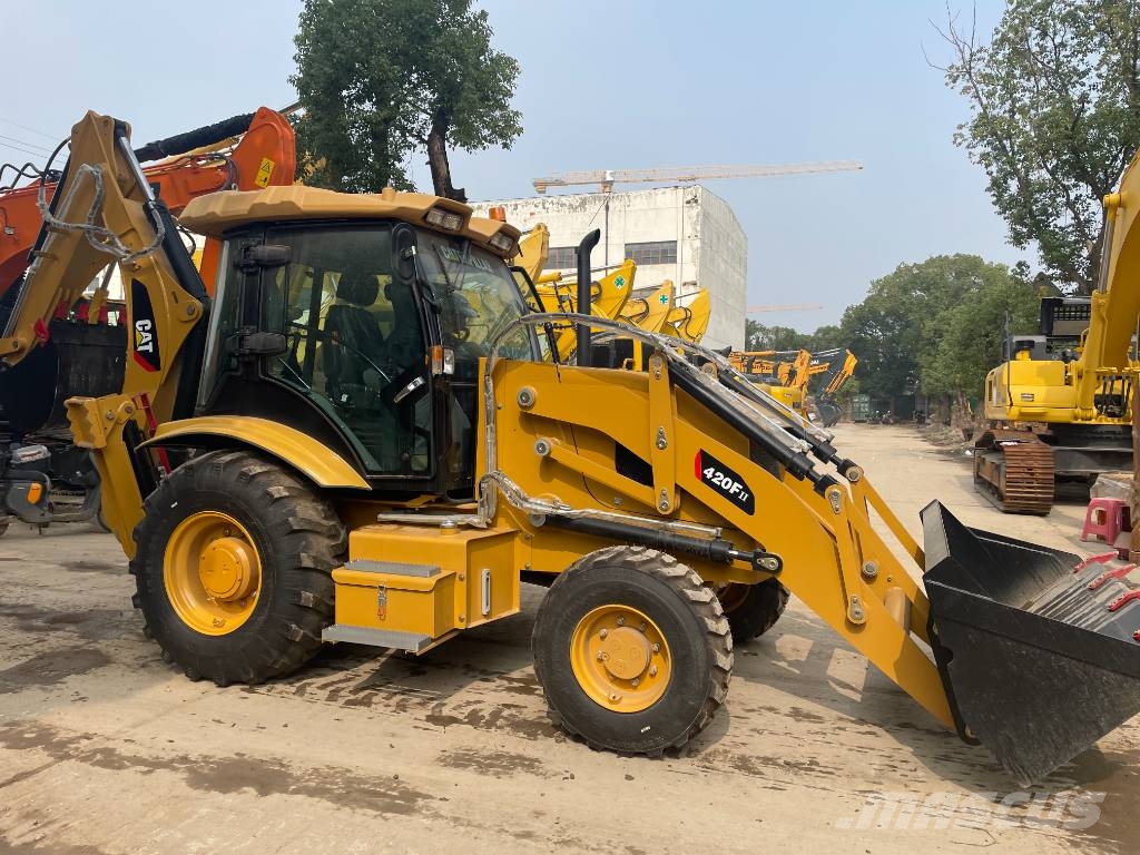 CAT 420 F Baggerlader