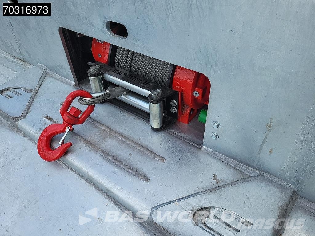 Eroglu 1 Axle Trucktransporter SAF Winch Semirremolques de carga baja