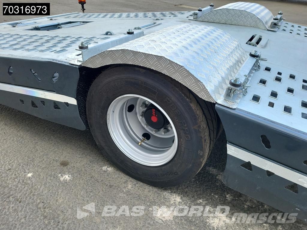 Eroglu 1 Axle Trucktransporter SAF Winch Semirremolques de carga baja