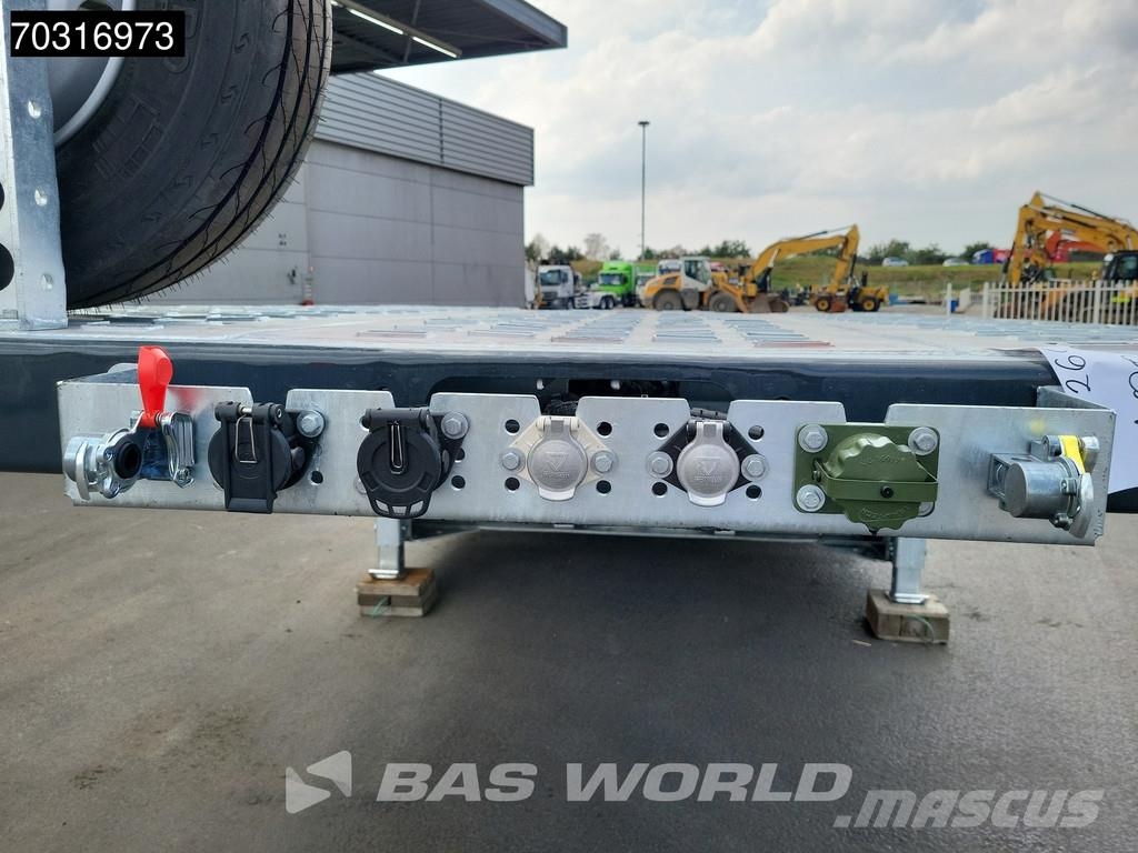 Eroglu 1 Axle Trucktransporter SAF Winch Semirremolques de carga baja
