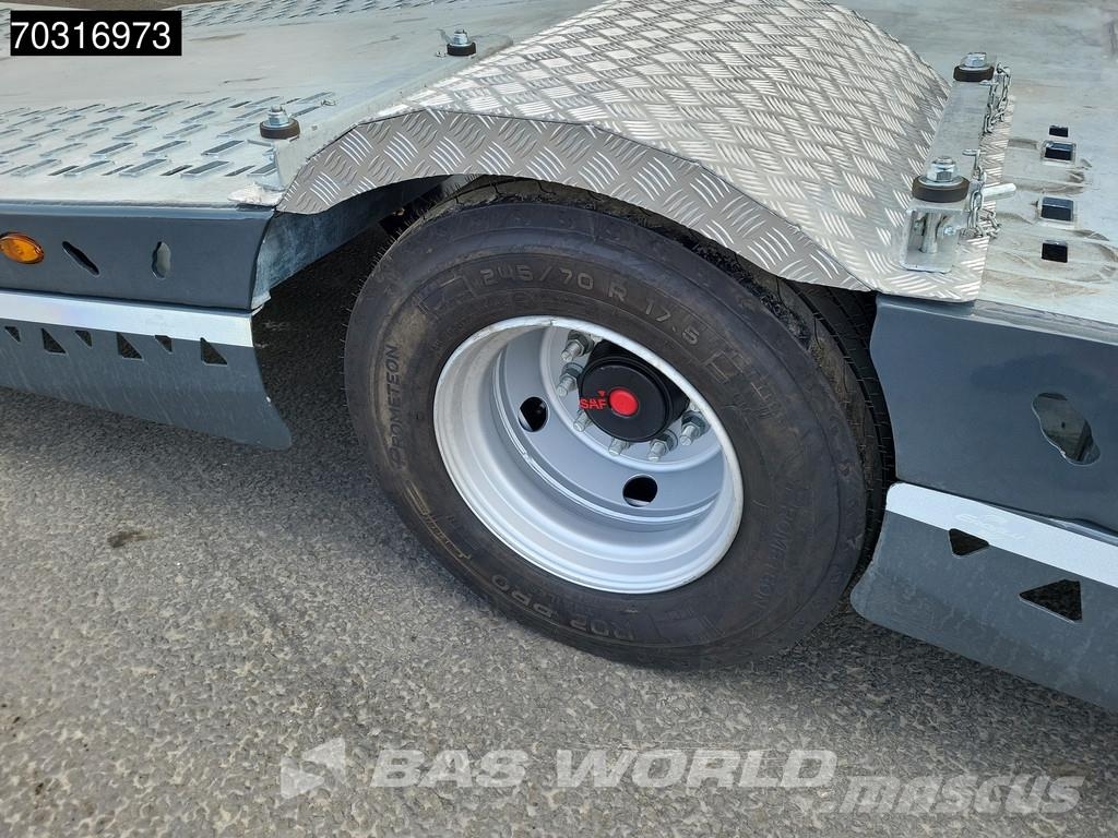 Eroglu 1 Axle Trucktransporter SAF Winch Semirremolques de carga baja