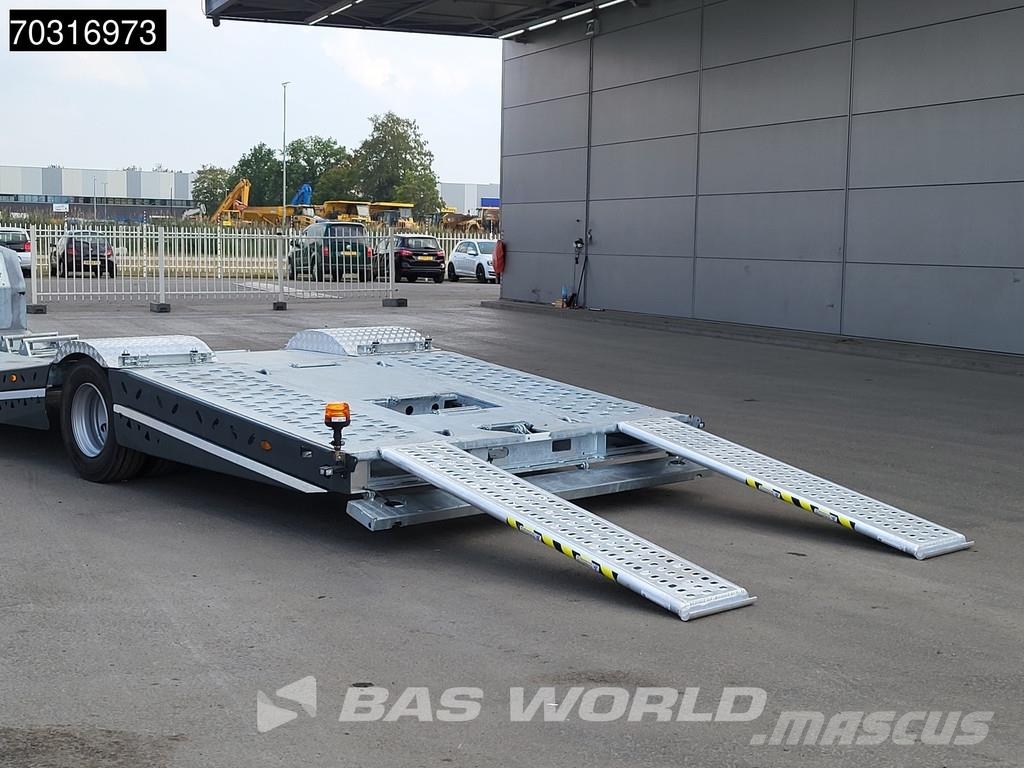 Eroglu 1 Axle Trucktransporter SAF Winch Semirremolques de carga baja
