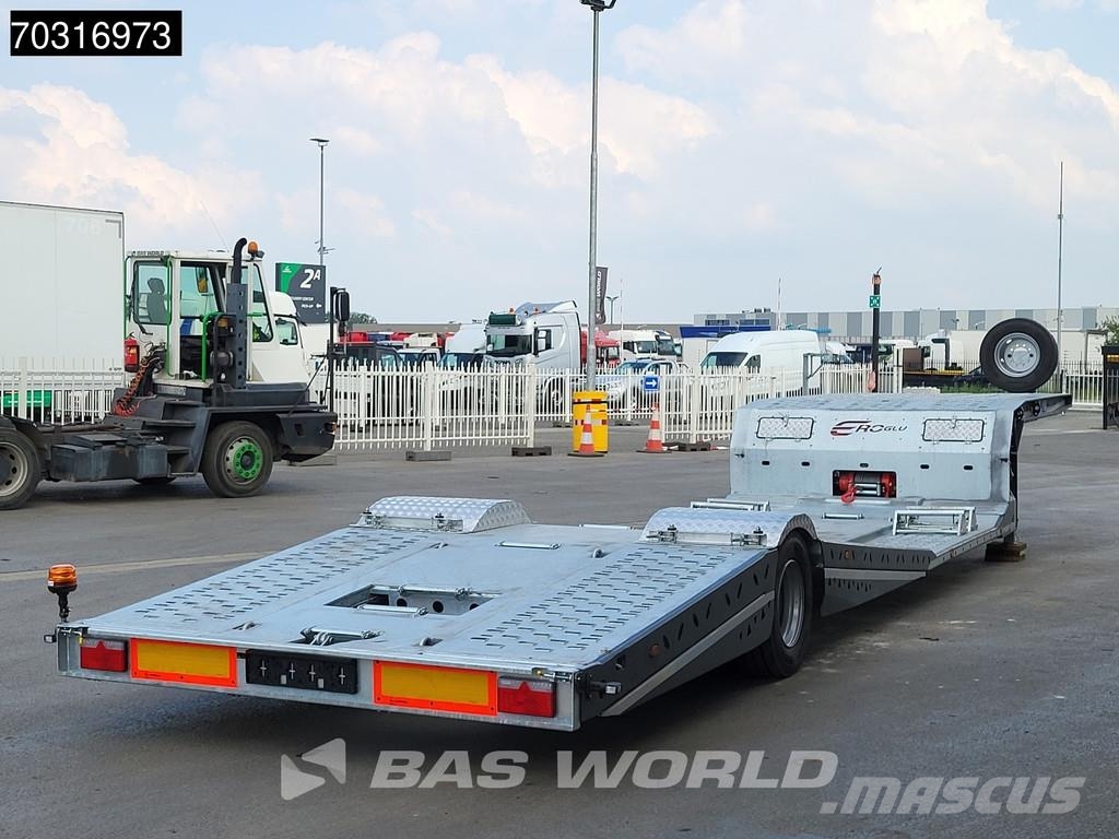 Eroglu 1 Axle Trucktransporter SAF Winch Semirremolques de carga baja