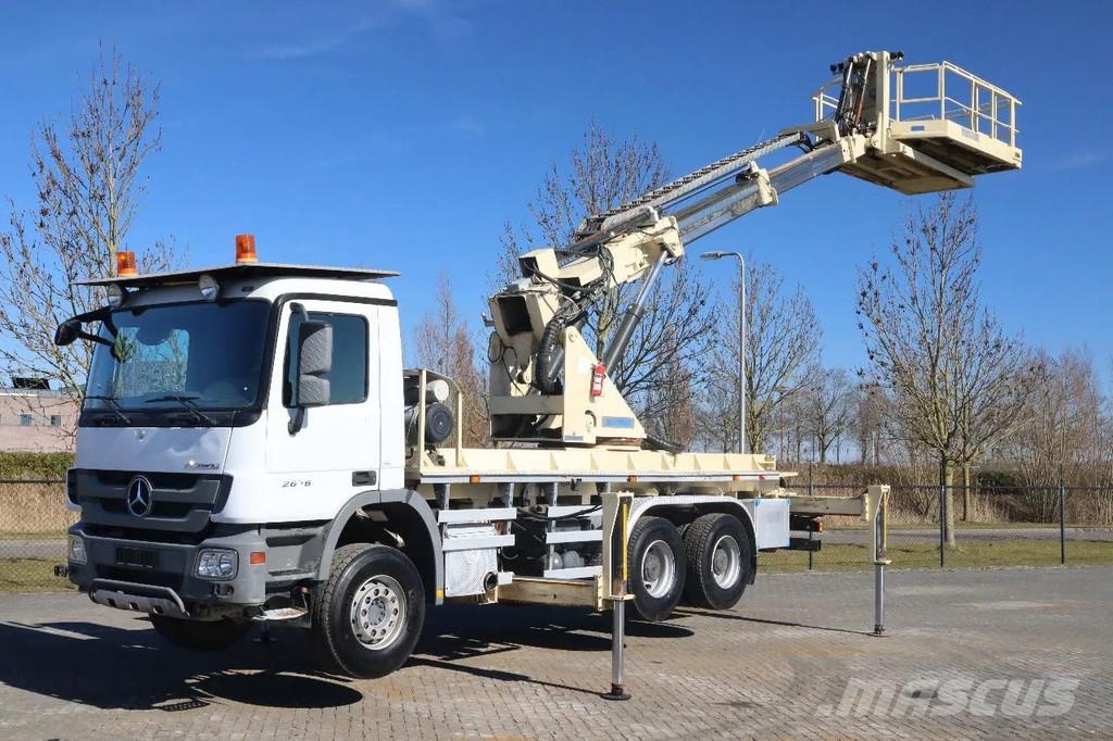 Mercedes-Benz Actros 2636 6X4 | TUNNEL PLATFORM | REMOTE DRIVING, 2012 ...