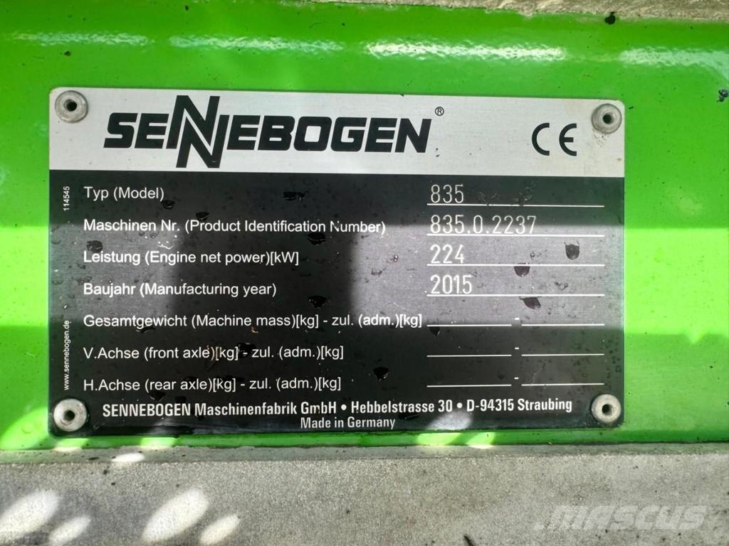 Sennebogen 835M E Waste / industry handlers