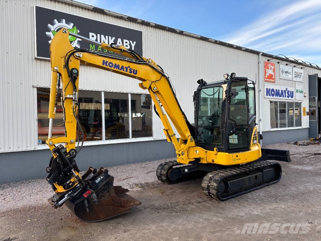 Komatsu PC55 MR-5 Mini ekskavatörler, 7 tona dek
